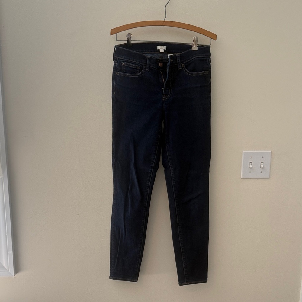 J. Crew Dark Blue Stretch Jeans